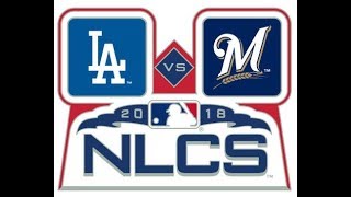 Mlb playoff prediction! dodgers vs. brewers