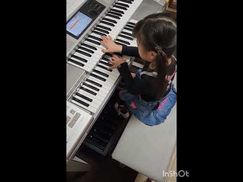 「#アシタカせっ記」 (#もののけ姫) #PrincessMononoke #久石譲 #Joehisaishi #ジブリ (グレート8級) #エレクトーン #5歳#年中