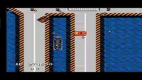 CLASSIC NES "Jackal" game with cheats Level 3