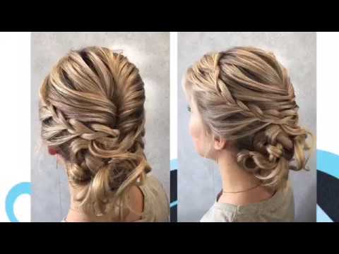 Beste Opsteken met knopen en vlechten, updo with knots and braids - YouTube KF-09