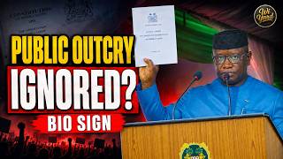 KOL RES 809: President Bio Again Ignores Public Outcry; Expected to Sign Constitutional Amendment