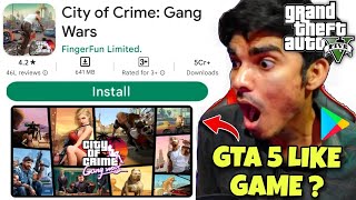 POWER OF GTA 5 LIKE GAME FOR ANDROID ? CITY OF CRIME GANG WARS | GAME REVIEW BY XTREME LATEST GAMING screenshot 2