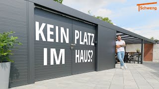 Coole Kundenidee Grillüberdachung Mit Geräteraum Schweng