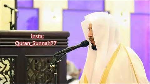 القارئ سعد الغامدي يزور مسجد الشيخ رعد و يصلي بالناس