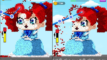 monster crusher - ASMR bucket MAX ALL LEVEL GAMEPLAY