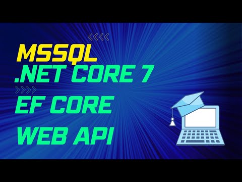 WEB API CRUD .NET 7 EF CORE 7 MSSQL