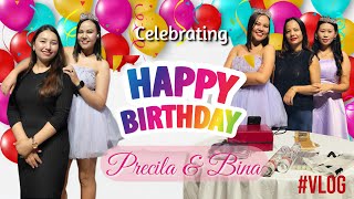 Celebrating with two Birthday Girls | Precila &amp; Bina | Had lots of fun | Eat With Joy | #vlog 