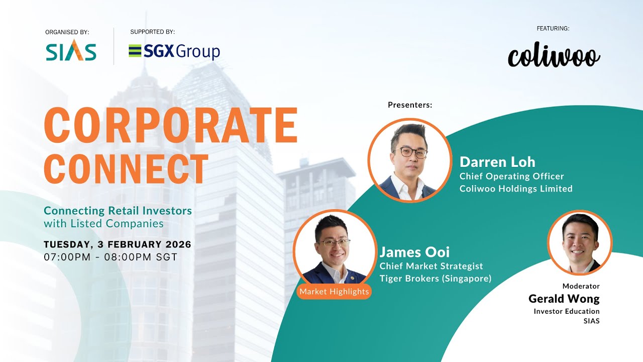 Вебинар Corporate Connect с участием компании Coliwoo Holdings Limited.