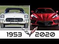 Evolution of Chevrolet Corvette (1953 - 2020)