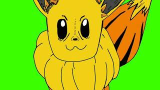 TIMELAPSE POKEMON Eevee transforms into Wild Eevee