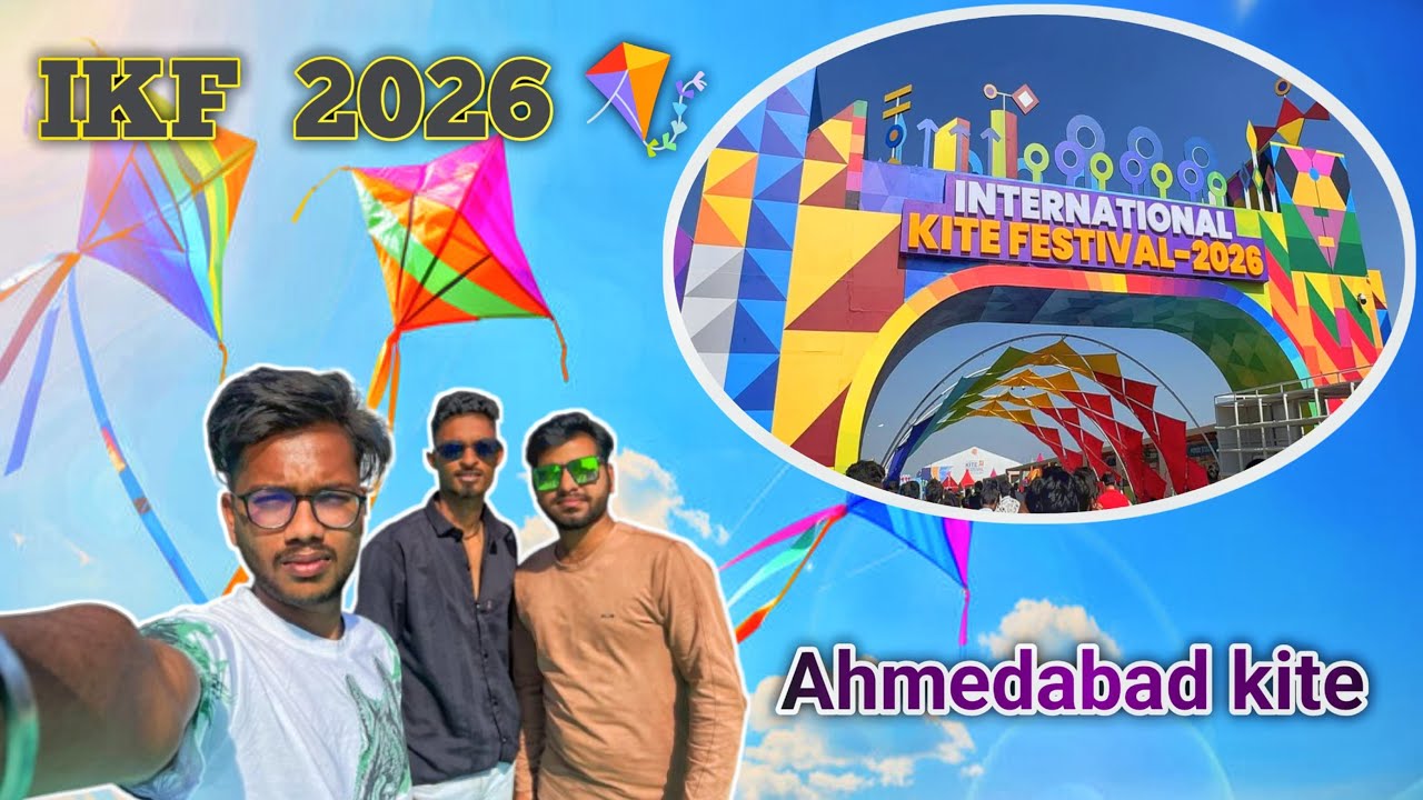 DNUIYA BHAR NA PATANG AHMEDABAD AKASH 🪁| #IKF #international #kite 