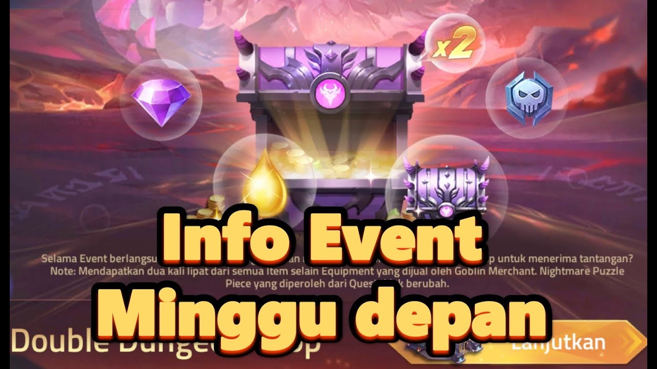 Event mla minggu depan double dungeon - Mobile legends adventure - YouTube