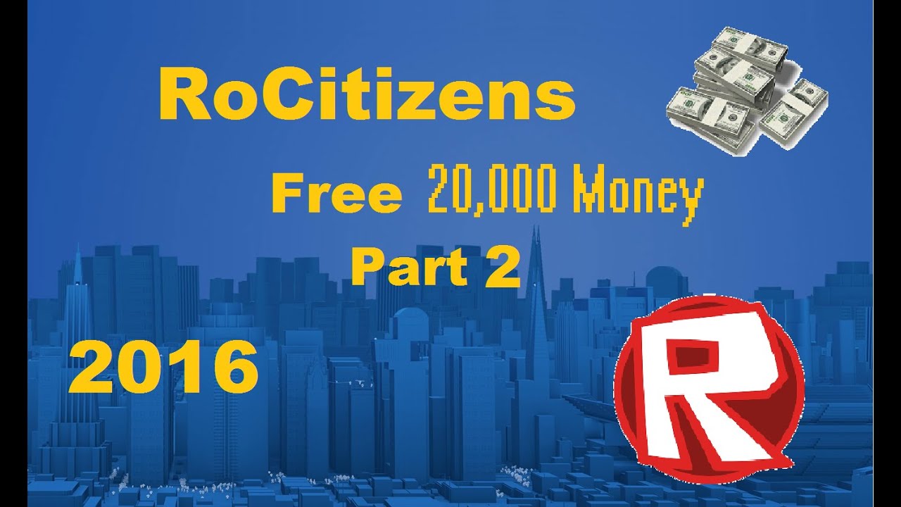 How to Make 20,000 Money in RoCitizens Roblox! [EASY