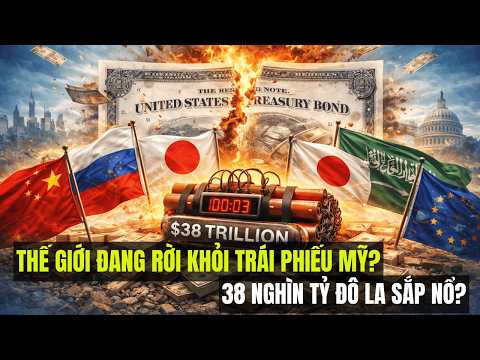  Trái Phiếu Mỹ Bị Quay Lưng, Điều Gì Xảy Ra Khi Thế Giới Rút Tiền Khỏi Mỹ?