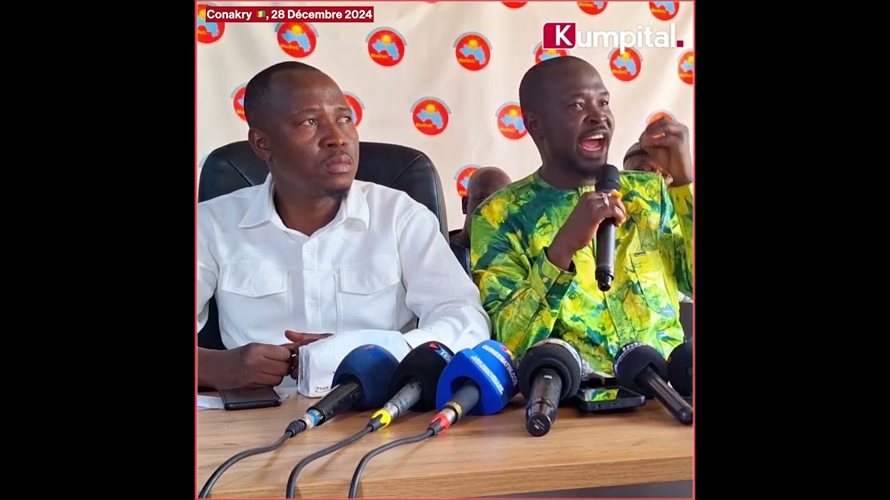 Conakry 🇬🇳 : Mr Abdoul Sacko était au siège du MoDeL pour apporter son soutien suite à l’arrestation