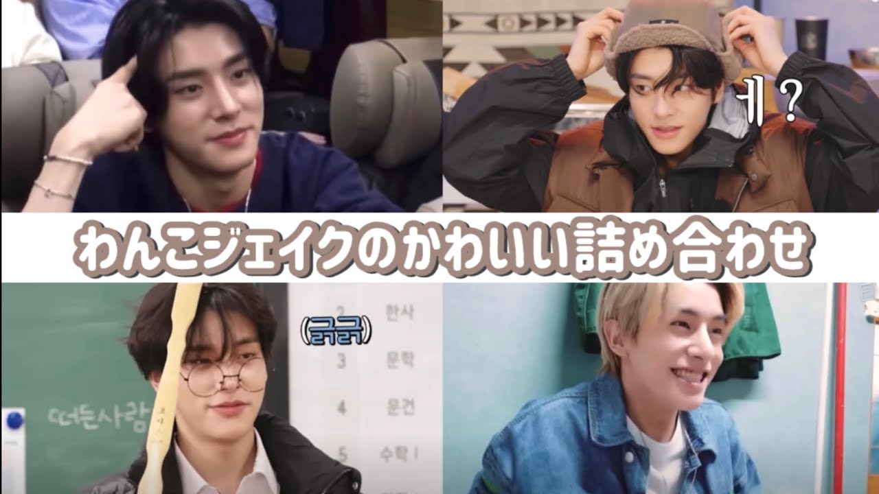 ENHYPEN Japanese Subtitles] A video simply compiling Jake's cute