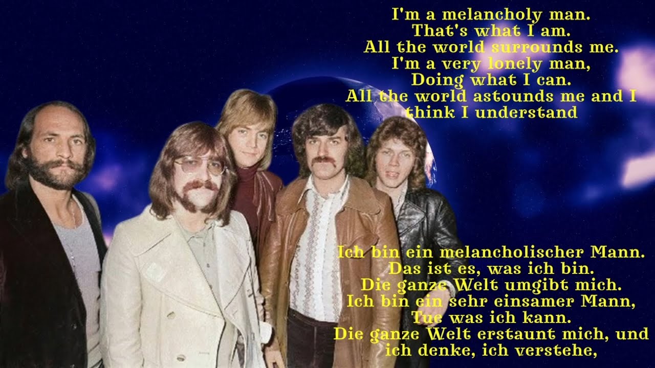 THE MOODY BLUES "MELANCHOLY MAN" (1970) YouTube
