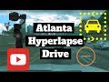 Downtown Altanta Commute Hyperlapse to Conyers in the HOV Lane