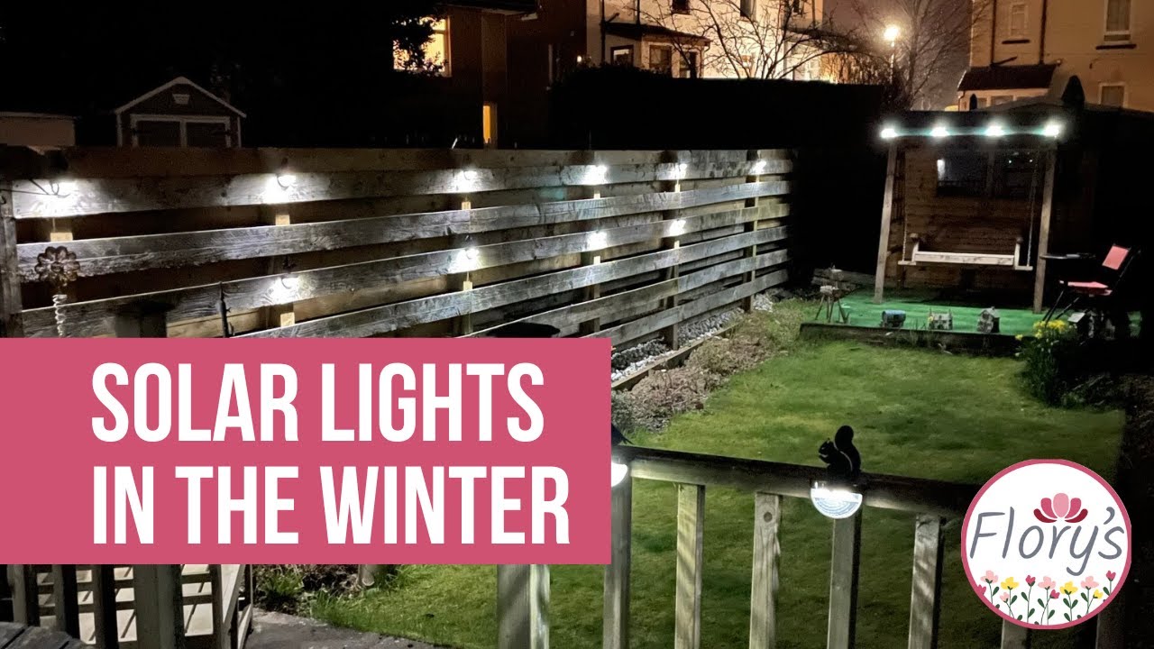 What to expect from your Solar Lights this Winter - Flory's Online ...
