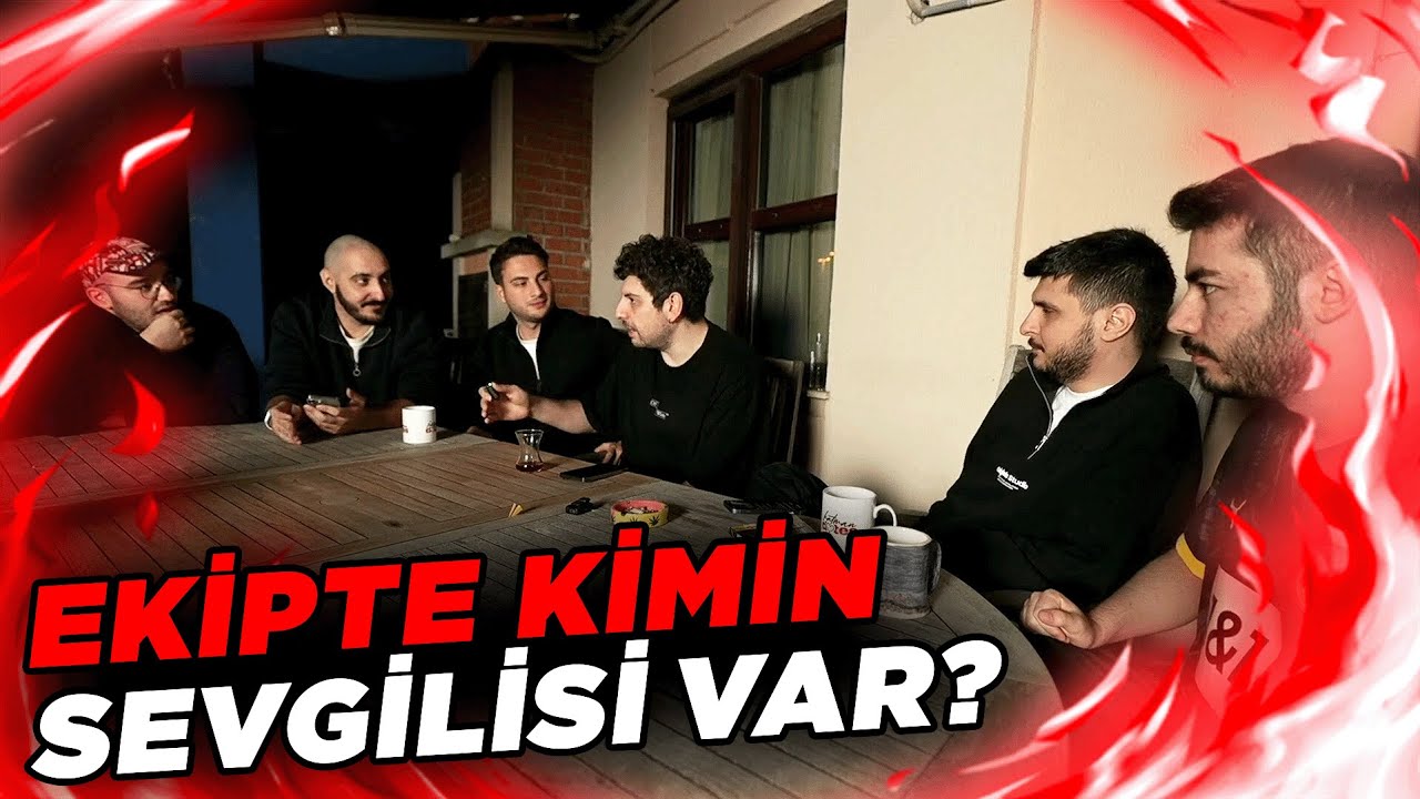 HYPE EKİPTE KİMİN SEVGİLİSİ VAR ? Ege Arseven , Emirivriv , Nuriben , Şinasi (ilişki muhabbeti) #15