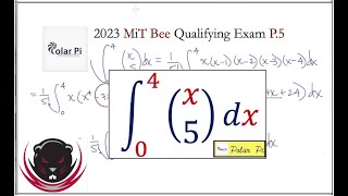 2023 MiT Integration Bee Qualifying Exam [Problem 5]