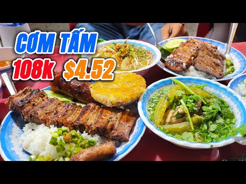 Video Quán Cơm Tấm Đêm Luôn Đông Nghẹt Khách, Có Những Gì... - youtube