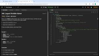Leetcode -368.Largest Divisible Subset(Python Solution)