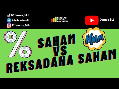 BEDANYA REKSADANA SAHAM DENGAN SAHAM #SekolahSahamIndonesia