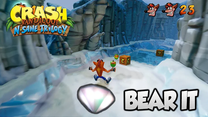 Crash Bandicoot 2 - "Bear It" 100% Clear Gem and All Boxes (PS4 N Sane Trilogy)