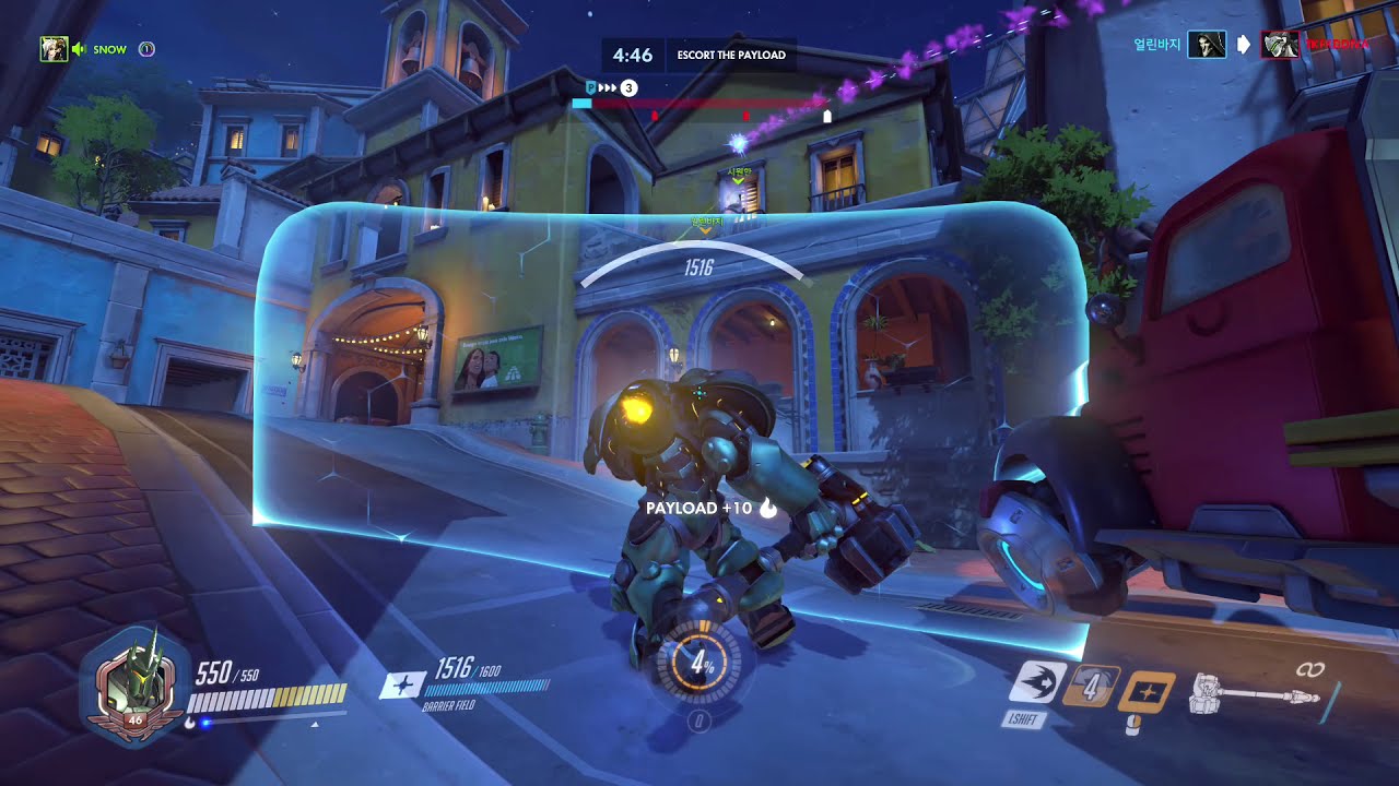 Overwatch - Escort The Payload - Attack!!!