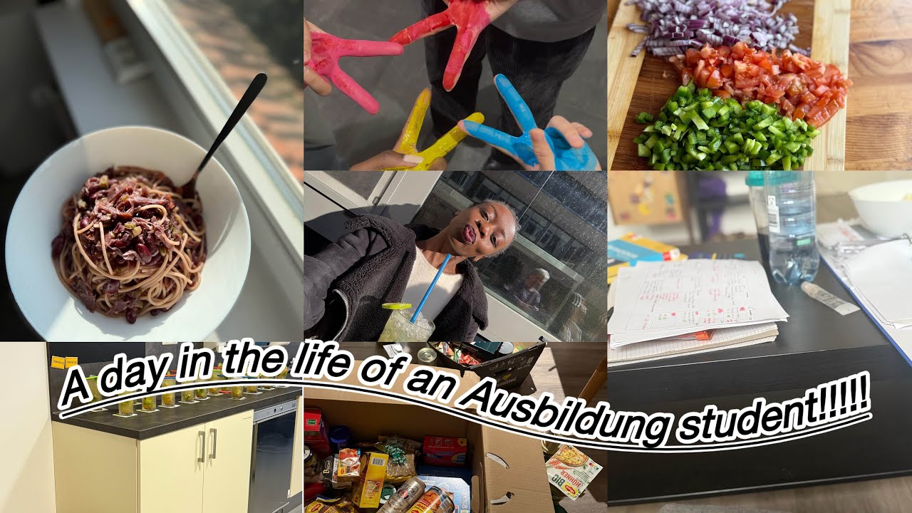 Living in Germany as an Ausbildung Student +Full Day Vlog! + My daily Routine 