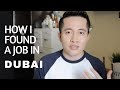 How to find a Job in Dubai | My Job Hunt Experience