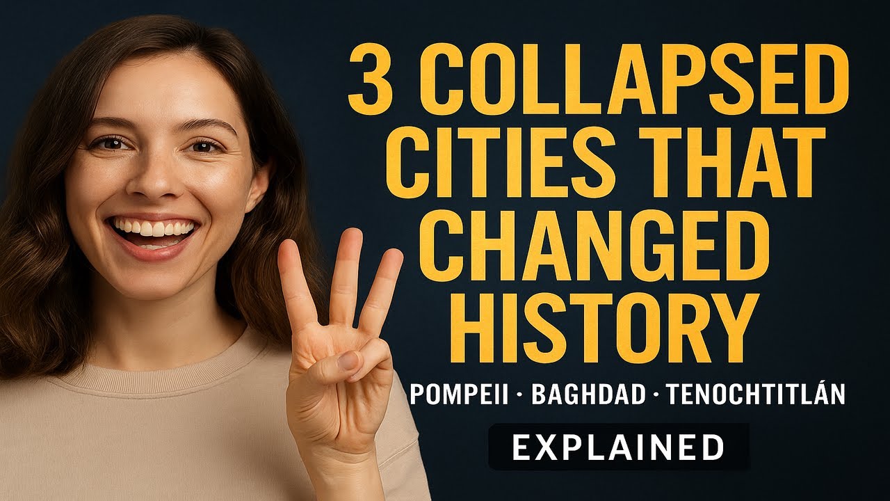 3 Collapsed Cities That Changed History | Pompeii, Baghdad, Tenochtitlán Explained