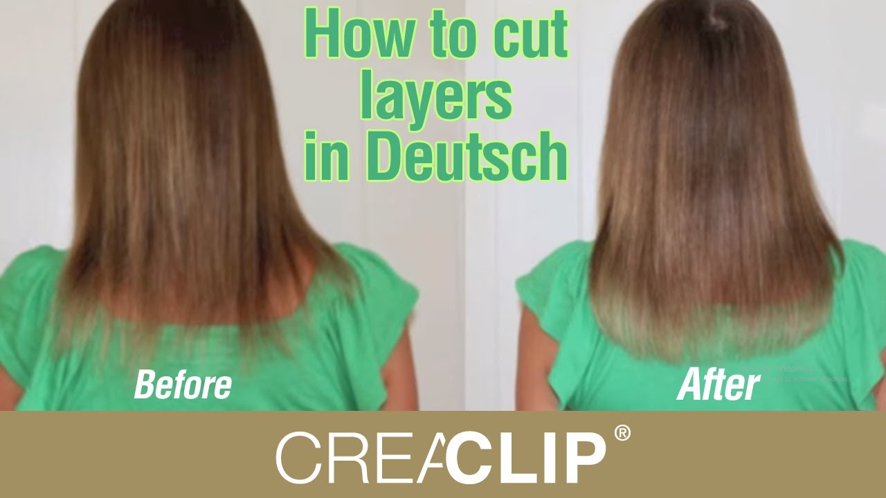 How to Cut Layers in GERMAN (Deutsch)! YouTube