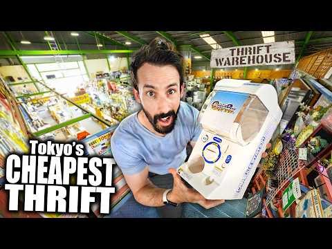 Inside Tokyo's WAREHOUSE Thrift Store (Super CHEAP!!) - YouTube