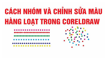 Cách nhóm và chỉnh sửa màu trong Coreldraw 1 cách nhanh nhất, hữu ích