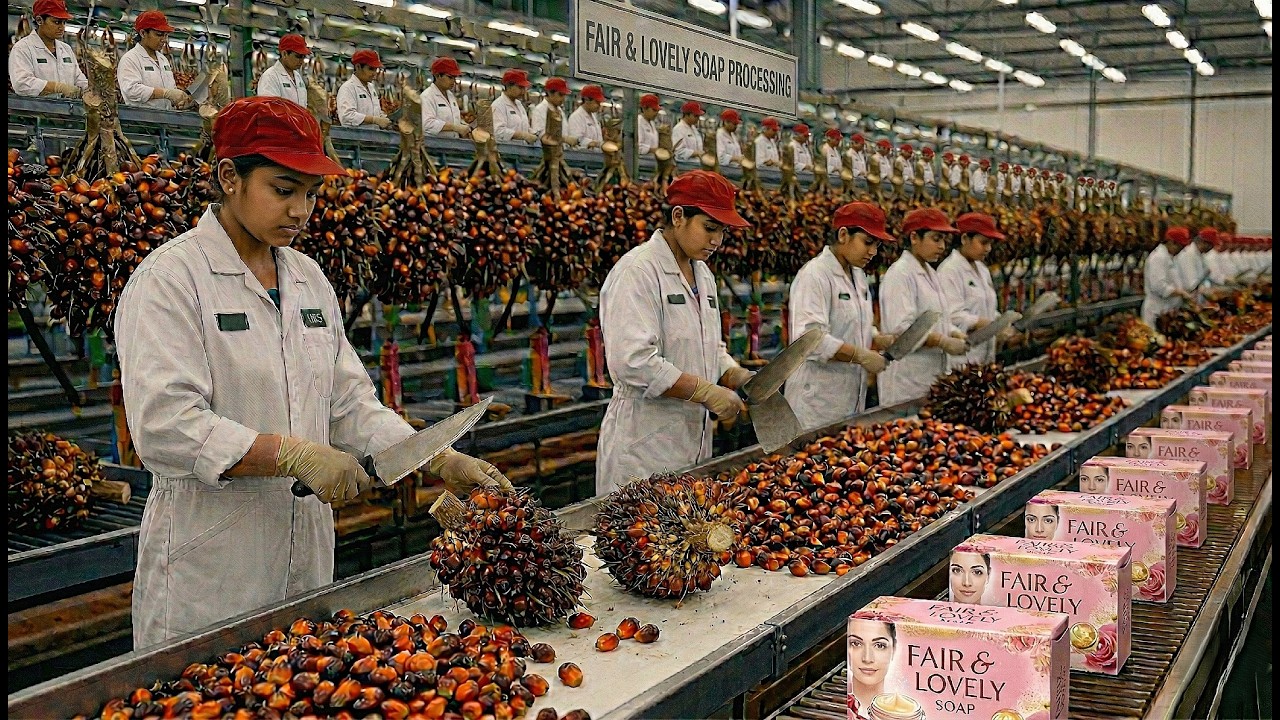 From Raw Material to Premium Fair & Lovely Soap Production — A Complete Journey