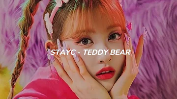 STAYC - ‘Teddy Bear’ (Easy Lyrics)