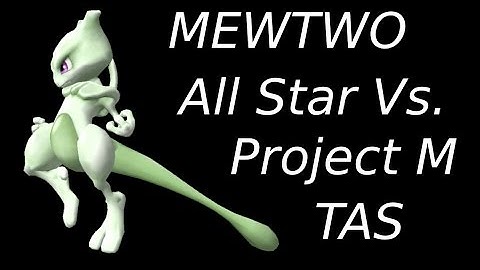 Turbo TAS: Mewtwo All Star Versus Mode (Project M 3.6 Beta)