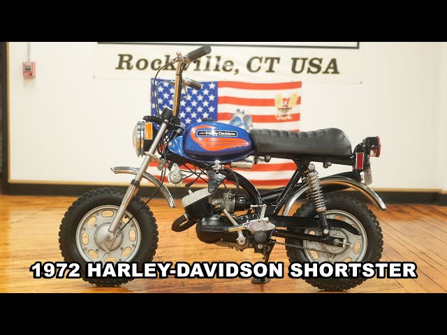 1972 HARLEY-DAVIDSON SHORTSTER - YouTube