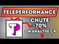 Chute de teleperformance  70  fuir ou opportunit  saisir 