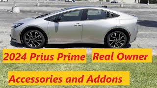 Prius Prime Real Owner Accessories and Addons,