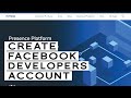 How to create facebook developer account