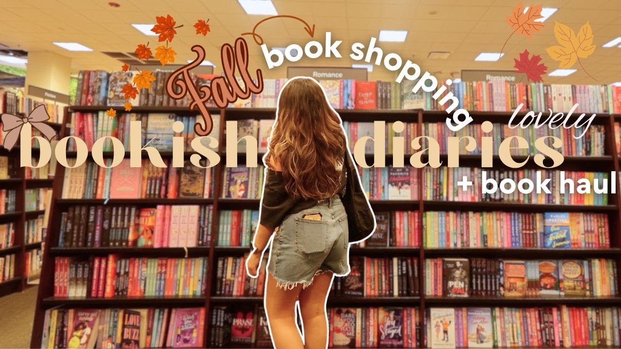 Видеоблог о осеннем книжном шопинге + книжный шопинг! 🍂📖🍁 Чудесные книжные дневники, эпизод 6