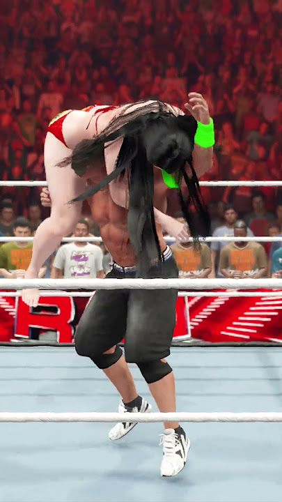 John Cena vs indian Female WWE Raw Highlights