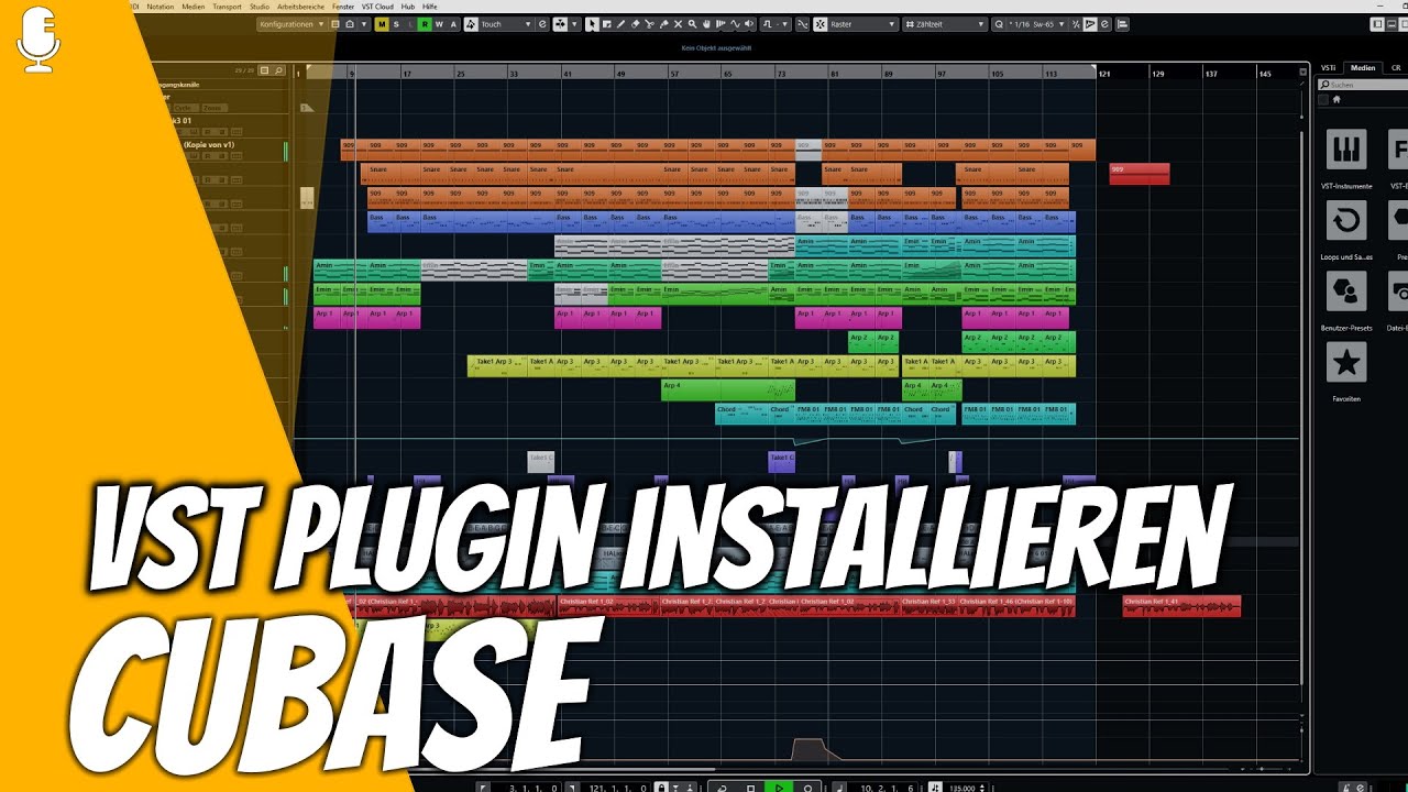 Cubase 10.5 - VST Plugin installieren | Bunemusic - Tutorial [Deutsch]