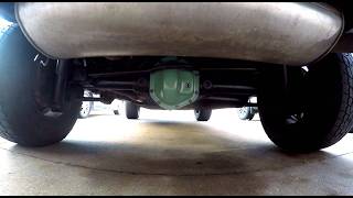 Changing Rear Diff Oil and Cover Paint - 2012 Jeep Wrangler