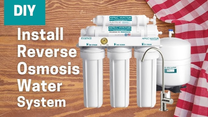 FS-TFC Sistema de filtración de agua de ósmosis inversa de 5 etapas 100GPD  flujo rápido más filtro adicional 4 gratis (FS-RO-100G-A)