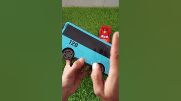 Unboxing and Testing RC Bus Tayo and McQueen Diecast No Talking With Natural Sound Water