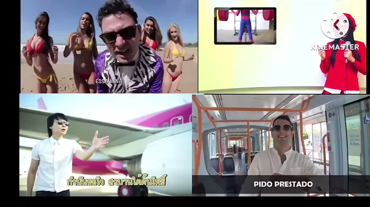4 gangnam style parodies in 1